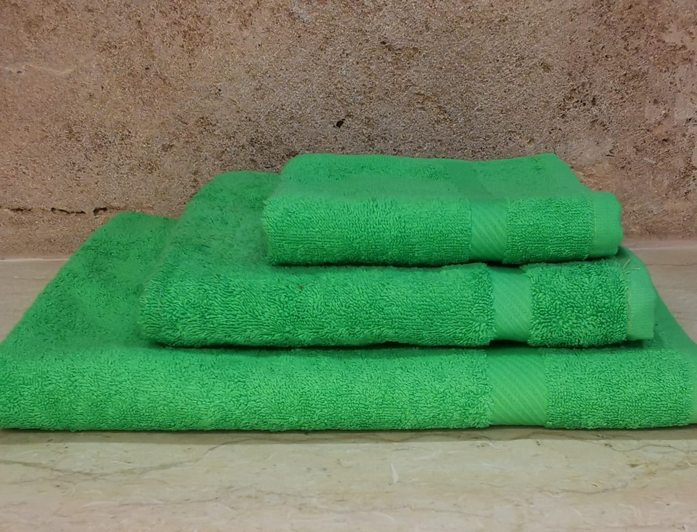 Green Soft Egyptian towel